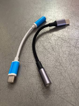 Type C to 3,5 mm Headphone Jack Adapter For iPhone, Samsung and Other 1