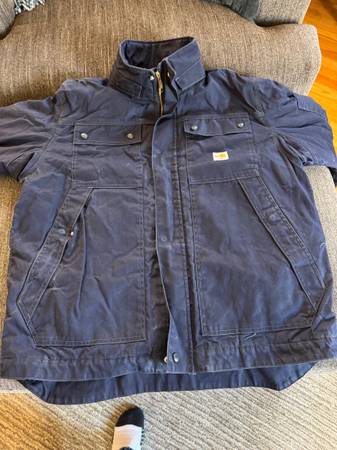 Men’s Carharrt FR coat and wrangler FR jeans 1