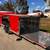 2024 Aluminum Tilt Enclosed Race Car Trailer with winch, tire rack etc 2 thumbnail