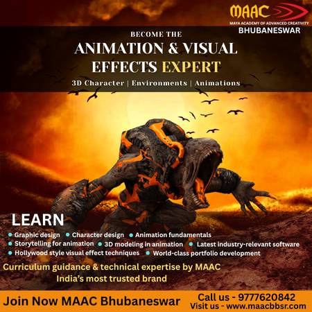 Best animation courses near me in Bhubaneswar for a Creative Career 1