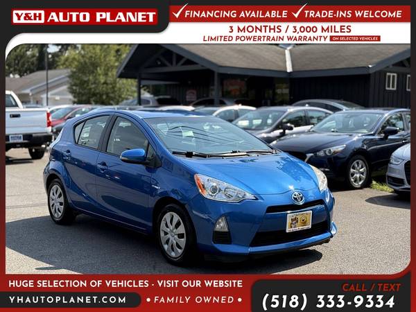 $175/mo - 2012 Toyota Prius c TwoHatchback - $8,500 (324 Columbia Turnpike Rensselaer NY 12144)63478011497857123