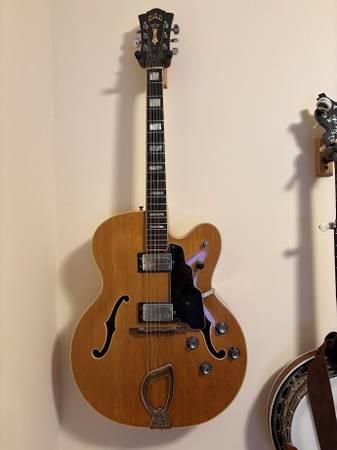 1980 Guild X-175 Hollow Body Electric Guitar 1