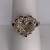 Lady's 14K Yellow Gold Diamond Fashion Ring 12 Diamonds 1 thumbnail