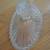 Lead Crystal Bowl Divided Dish + Lid + Spoons W. Adams Relish Dish 11 thumbnail