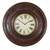 Jumbo Vintage Embossed Roman Numerals Wall Clock 36" Diameter 1 thumbnail