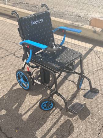 Journey Air Elite lightweight foldable power chair 1