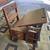 Antique childrens school desk 2 thumbnail
