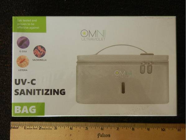 *~~ OMNI Ultraviolet UV-C Sanitizing Bag ~ NEW/UNOPENED ~~* 1