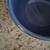 Vintage Sevilla Pottery Blue Ringed Bowl 10 thumbnail