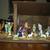HANDMADE WOODEN CHRISTMAS CRIB with 18 STATUES 1 thumbnail