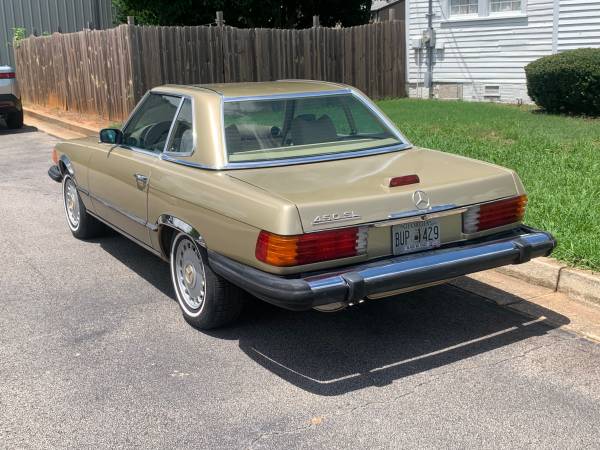 1973 Mercedes SL 450 - $10,500 (Winder)63621215420673123