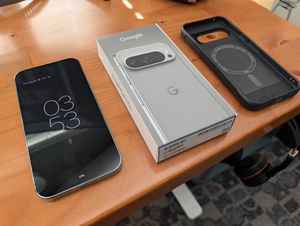 Google Pixel 9 Pro - 256GB - Hazel (Unlocked) - cell phones