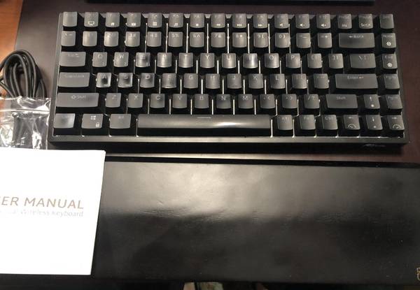 Royal Kludge RK84 Wireless Mechanical Keyboard – Black (80%) 1