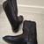 Handmade Black ropers buffalo cowboy boots 8D 3 thumbnail