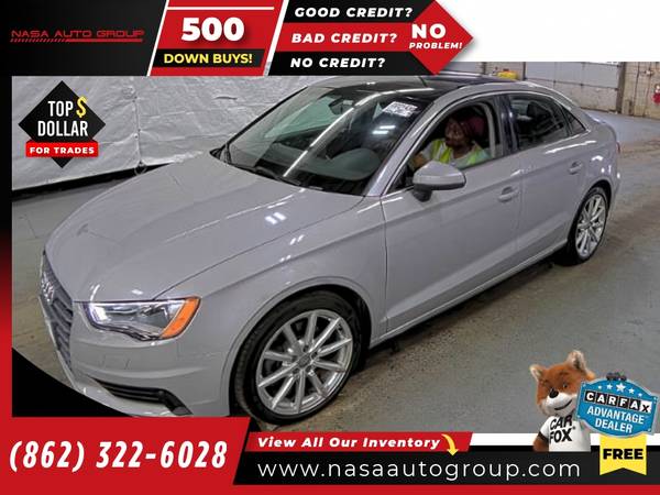 2015 Audi A3 A 3 A-3 Sdn quattro 20T 20 T 20-T Premium Plus - $8,765 (The price in this ad is the downpayment)63618038731905120
