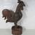 Antique Folk Art Primitive Hand Carved Wood Rooster Sculpture 22" Tall 5 thumbnail