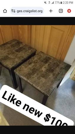End  tables 1