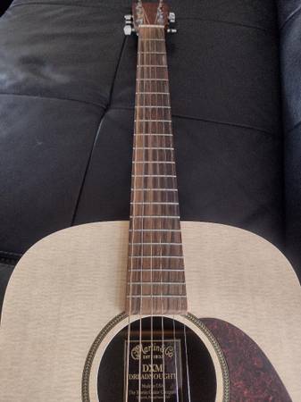 Martin USA Dreadnought DXM Acoustic Guitar - musical instruments