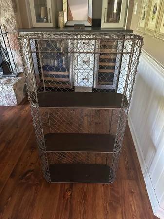 Pottery Barn Industrial Metal Shelving (23"x42") 1