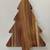 New Wooden Christmas Tree Cutting Board Cheese Serving Board Platter 2 thumbnail