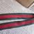 Gucci Web GG Marmont Leather/Fabric Belt Green/Red/Black 95/38 - Nice 6 thumbnail
