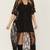 NWT Women's SHYANNE Embroidered Mesh Kimono Size S/M 1 thumbnail