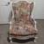 Elegant French Provincial Side Chair, Floral Upholstery, Excellent 1 thumbnail
