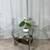 Ashley Furniture Glass, Chrome & Wood 3 Piece Coffee Table Set 17 thumbnail