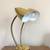 Mid Century Double Goose Neck Brass Desk Lamp 2 thumbnail