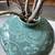 Vintage Korean Celadon Crackle Glaze Vase Depicting Crane and Detailed Design 9 8 thumbnail