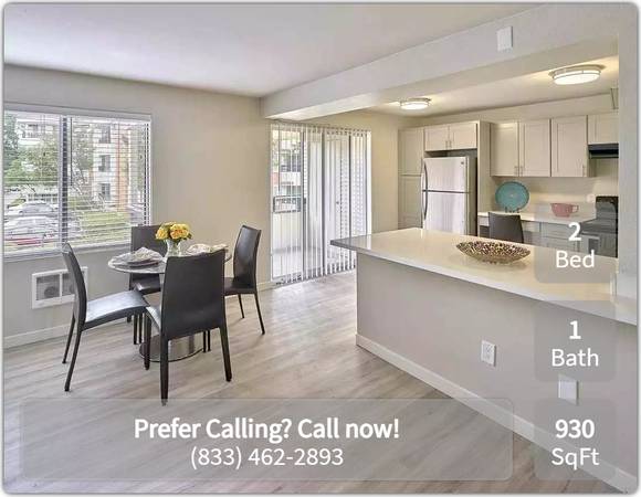 $2,169 / 2 habitaciones - 930 pies² - ¡Valor increíble! Este plano de 2 habitaciones / 1 baño es imperdible (Seattle)63808083887617122