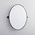 $249 West Elm Oval Vanity Wall Mirror Metal Frame Pivot 26in 2 thumbnail
