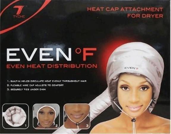Heat cap attachment for dryer 1
