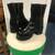 Womens Lady Harley Boots - Black Leather 6 thumbnail