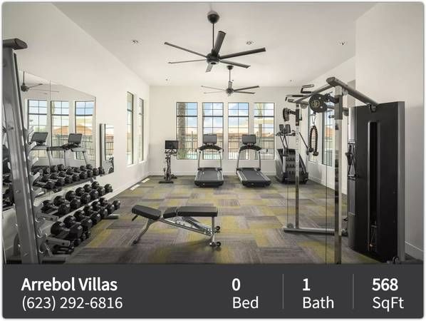 $1,299 / 568ft2 - Lots of space! 568 sqft, Studio washer/dryer in unit, near everything (Goodyear)64024825808769121