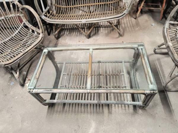 Juego de 4 piezas de ratán - $500 (lynn)63471346064641122