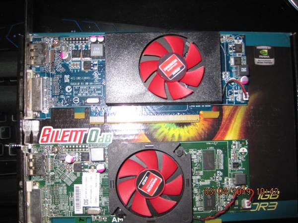 Several Video cards (half height cards for SSF) 1
