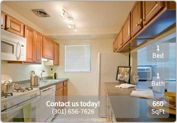 $1,745 / 1br - 660ft2 - Comfortable 660 sq ft 1 bd, 1 ba for all your needs. Call us now! (Chevy Chase)63896277289730121