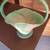 Roseville Pottery green basket 375-12 1 thumbnail