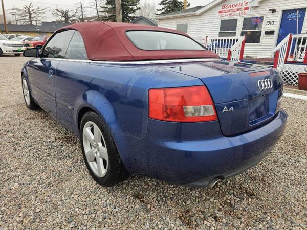 2006 Audi A4 3.0 quattro AWD Convertible w/ S line Package - $7,495 (Cheyenne)63442843936899121