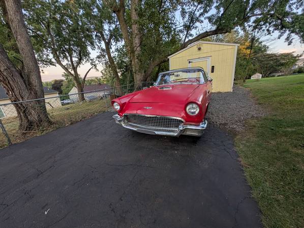 1957 Thunderbird Convertible - $7350 (Stroudsburg)63435820186881123