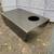 Vintage Midcentury modern rolled glass table. 1 thumbnail