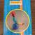 Vintage Gymnic exercise ball, 55cm, red 2 thumbnail