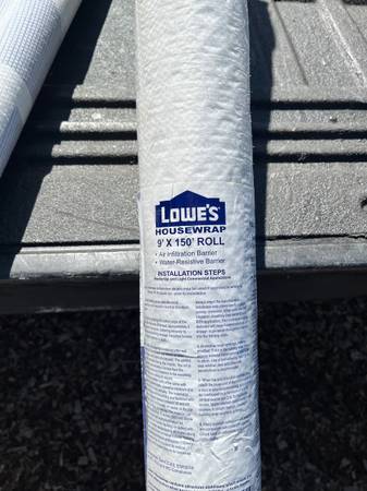 LOWES HOUSE WRAP 1