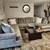 Cordelle 3-Piece Sectional with Chaise + Matching Cordelle Swivel Chai 1 thumbnail