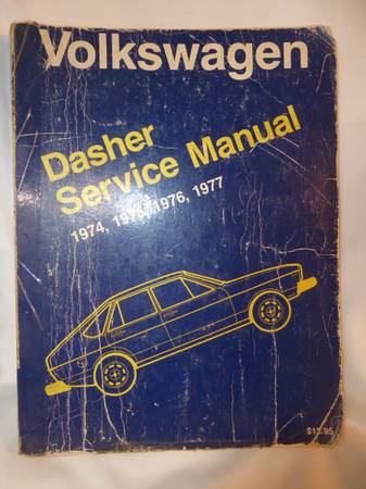 Authentic Volkswagen Factory Issued Manual 1