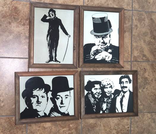Marx Brothers, Laurel and Hardy, Charlie Chaplin, and W.C. Fields 1