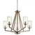 Kichler 43035 DAG Rustic Deryn 5-Light 24"W Chandelier Distressed Gray 1 thumbnail