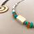 Old indians Ivory amber turquoise beads and bone necklace lot 3 4 thumbnail