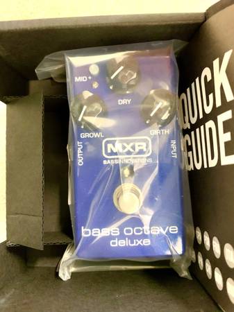 MXR M288 Bass Octave Deluxe Pedal - NUEVO A ESTRENAR - Efectos analógicos de octava - $120 (Fair Oaks)63471266155011120